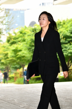'문화계 블랙리스트' 김기춘-조윤선 법원 출석 