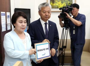 민주당, 김기현 국민의힘 대표 징계안 제출