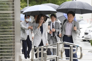패스트트랙 공판 출석