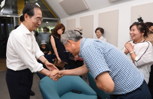 도봉구청 무더위쉼터 방문한 한덕수 총리