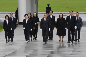 현충원 찾은 '한국의희망' 지도부