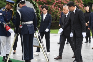 현충원 찾은 '한국의희망' 지도부