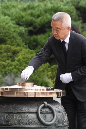 현충원 찾은 '한국의희망' 지도부