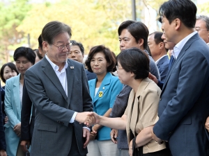 이재명 대표 검찰 출석