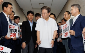 단식 16일차 중인 이재명