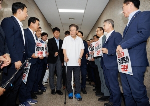단식 16일차 중인 이재명