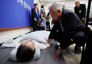 단식 16일차 중인 이재명