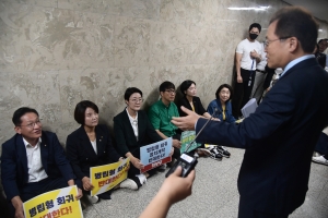 야4당 선거법 개혁 촉구 기자회견