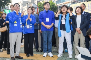 진교훈 강서구청장 후보 출정식