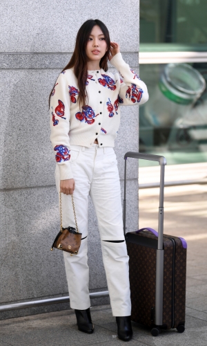 뉴진스 혜인 출국