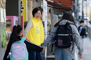 권수정 정의당 강서구청장 후보 선거운동