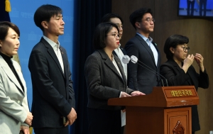 비례연합정당 기자회견