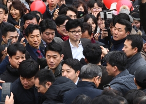 한동훈, 김포-서울 통합 염원 시민대회 참석
