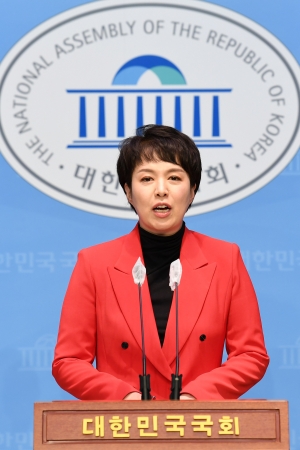 김은혜 전 대통령실 홍보수석, 출마선언 기자회견