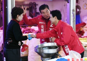 전상범 국민의힘 강북갑 후보 선거 유세